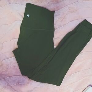Olive Green Lululemon Leggings